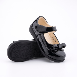 現貨659款女童黑色亮麵皮鞋漆面表表演上學校園簡約簡單鞋公主鞋