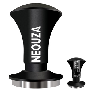 NEOUZA V2 49/51/53/58mm義式濃縮咖啡機手柄壓粉錘 內寘雙彈簧，防壓偏，精緻手柄，不銹鋼波紋底座