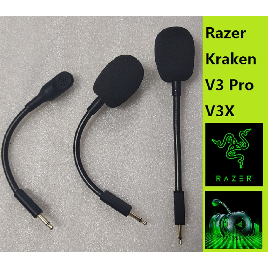 適用於 Razer Kraken V3 Pro 遊戲耳機麥克風的原裝耳機麥克風
