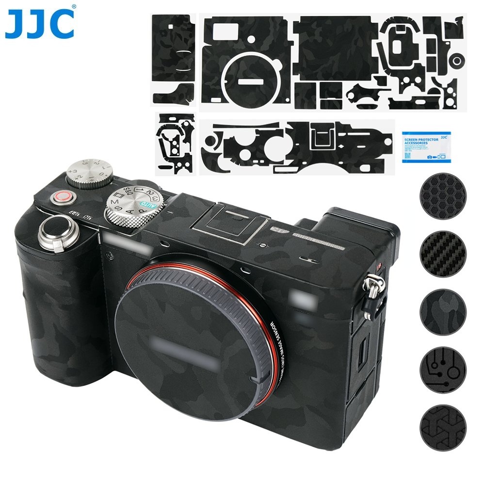 JJC SS-A7C 3M無痕膠相機包膜 Sony a7C 專用機身裝飾貼紙 防刮貼皮 相機保護貼膜 無氣泡設計