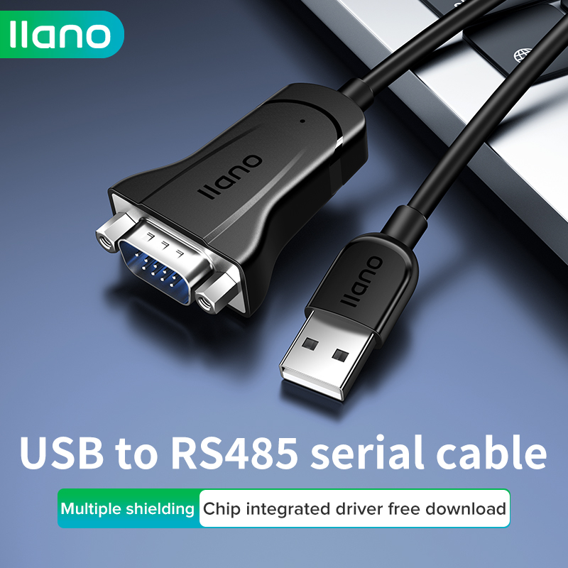 Llano USB 2.0 至 RS485 串行電纜免驅動 RS485 控制台轉換器電纜,用於收銀打印機門禁系統
