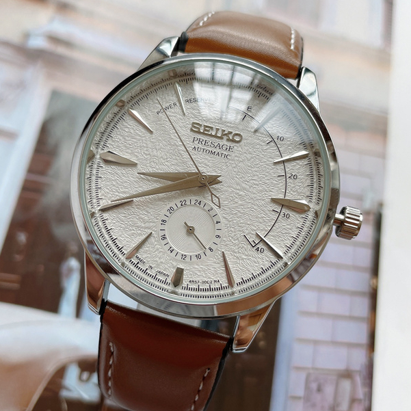 【現貨出貨】SEIKO精工男士手錶 時尚腕錶 石英機芯腕錶 日本限定 男士商務手錶 不鏽鋼錶殼 皮帶手錶 防水手錶