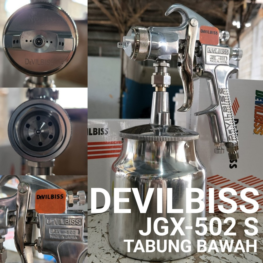 Devilbiss JGX-502S噴嘴1.4汽車噴槍600ml