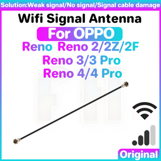 Wifi 信號天線適用於 OPPO Reno 2 2F 3 4 F Pro 帶狀線同軸連接器信號 Wi-Fi 天線帶狀天