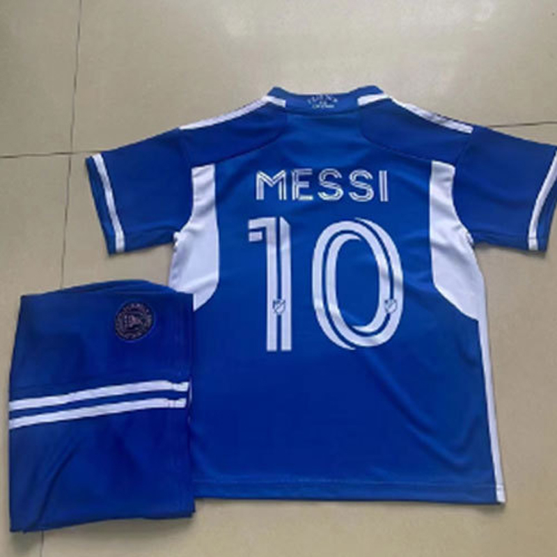 Messi jersey for kids 梅西兒童球衣 男孩女孩足球服套裝夏季