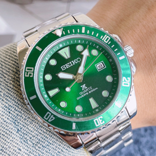 【現貨出貨】SEIKO精工男士手錶 綠水鬼手錶 石英機芯腕錶 日本限定 男士商務手錶 不鏽鋼錶殼 多功能手錶