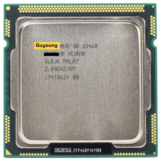Yzx至強x3460 X 3460處理器四核八線程95W插座LGA 1156 CPU 2.8Ghz 8M