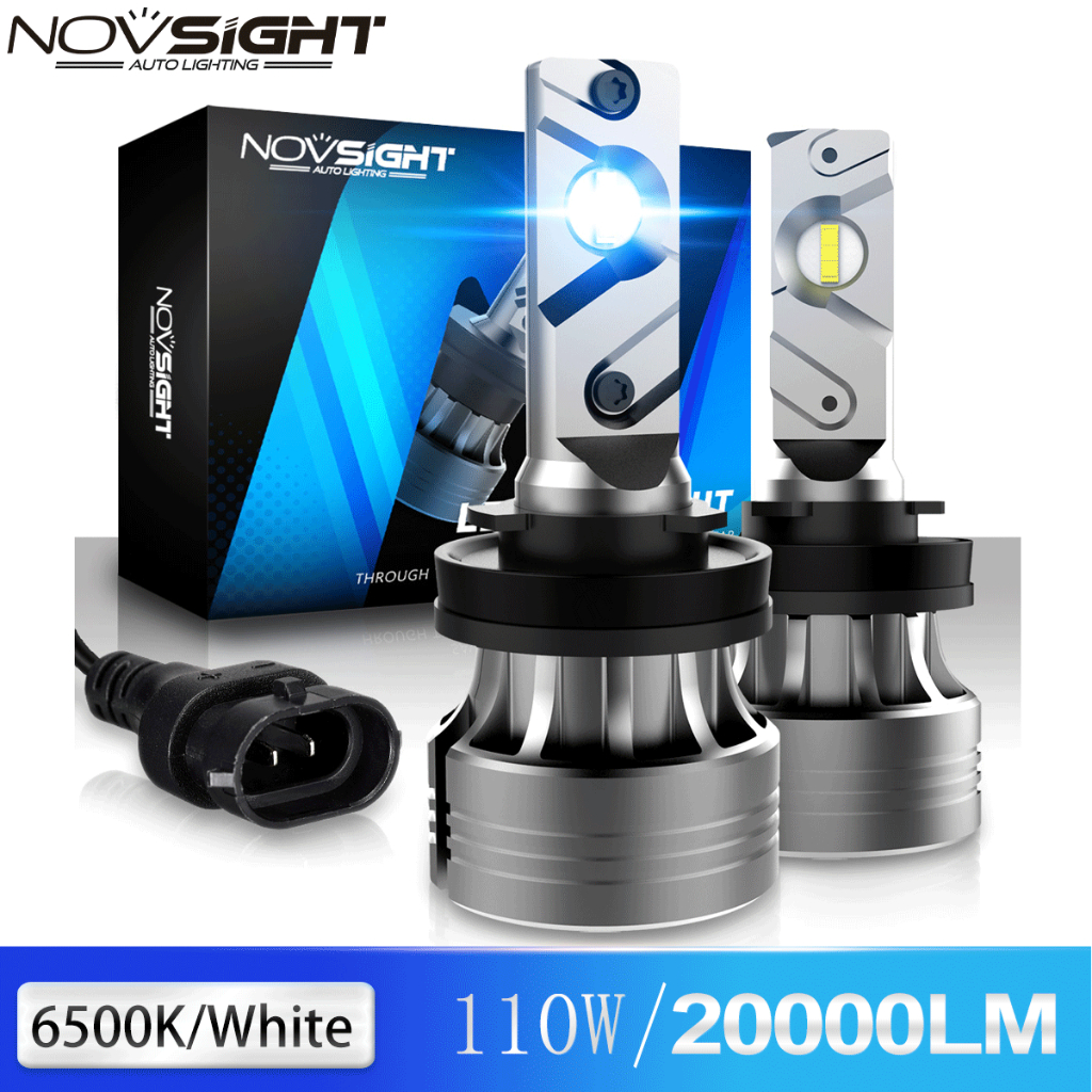 Novsight N55 9012 LED 汽車大燈 110w 20000lm 6500k 超亮 LED 大燈帶 can