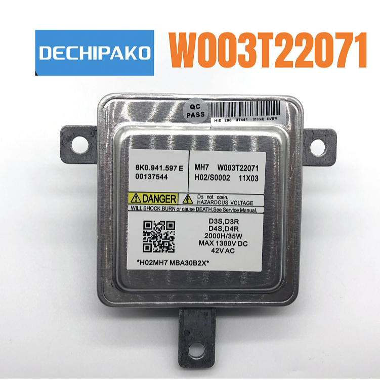 OEM W003T22071 適用於奧迪 09-13款 A3 A4 S3 A5 A6 D3S大燈安定器整流器原裝位直上