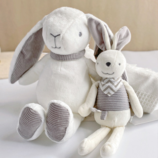 超柔軟嬰兒安撫玩具可愛卡通兔子大象毛絨動物娃娃玩具兒童