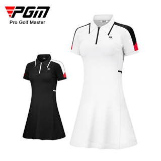 PGM 新品高爾夫女士洋裝連衣裙服裝高彈女裝時尚百搭裙子吸濕速幹 QZ082