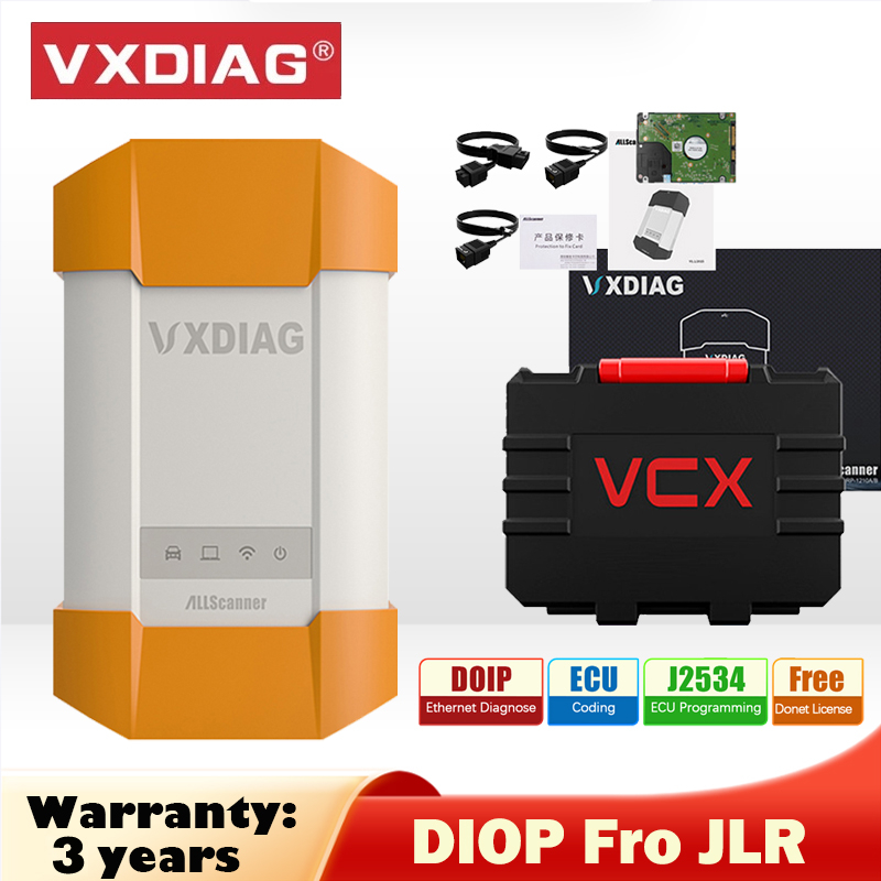 用於 JLR 探路者的 JLR SDD OBD2 全系統診斷工具的 VXDIAG Allscanner Automotr