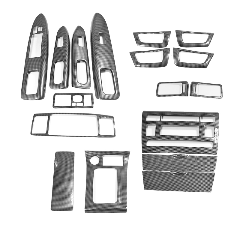 04-07豐田ALTIS 仿卡夢內飾 9代ALTIS 卡羅拉 電動窗開關面板 中控飾板 排檔飾板 出風口飾片 內拉手框