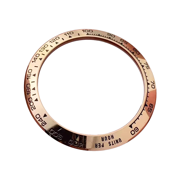 勞力士代托納 38.5 毫米不銹鋼表圈時間表圈手錶更換部件手錶配件 116503 擋板