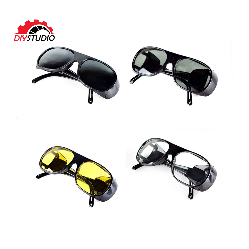 Diystudio【現貨】 焊接護目鏡焊接眼鏡防眩光氬弧焊焊工專用眼鏡