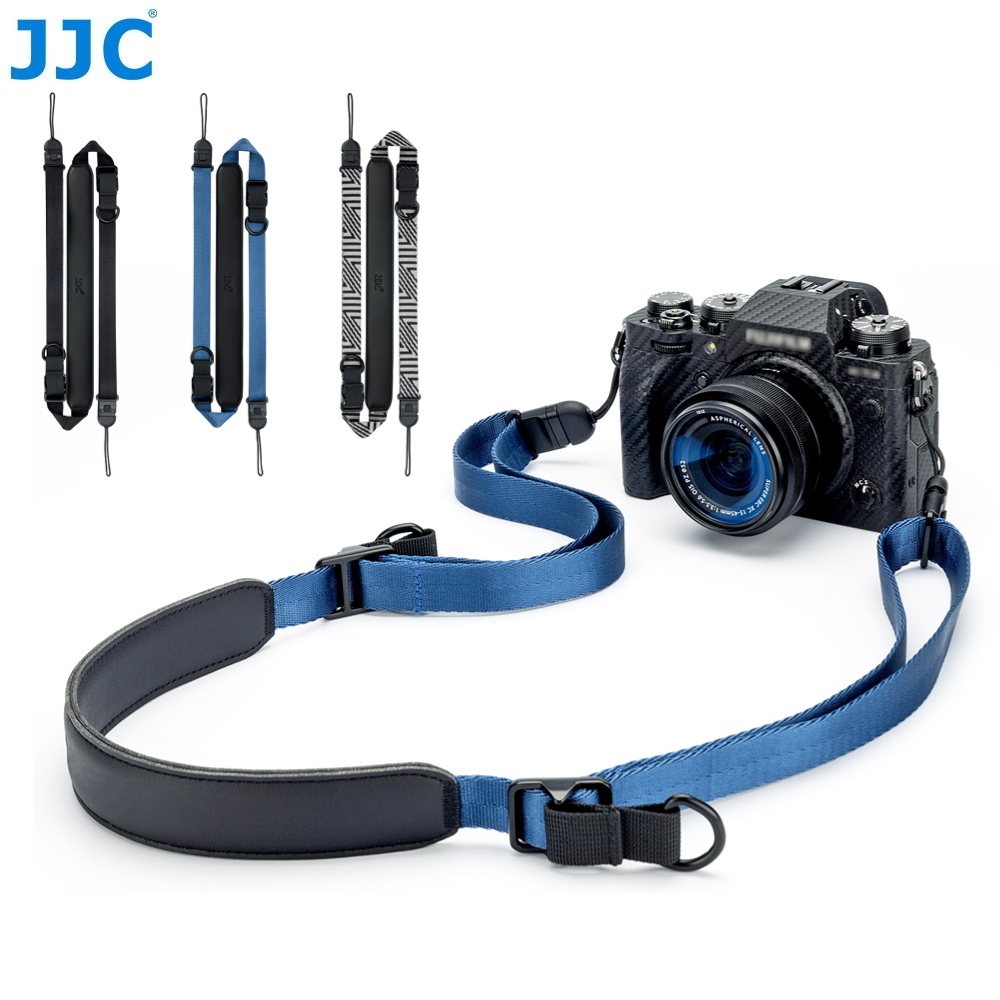 JJC 相機背帶 微單相機肩帶 專利快拆扣 超纖皮革肩墊 阿卡式快裝板底座 快槍手揹帶