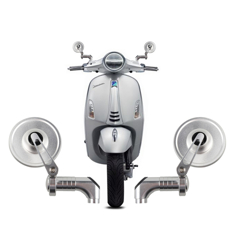 適用VESPA Priamvera Sprint偉士牌 衝刺 春天150 反光鏡圓款後照鏡CNC鋁合金機車後照鏡