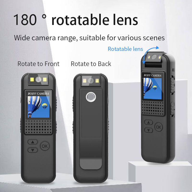 機身攝像頭數字全高清 1080P 運動 DV 帶夜視迷你攝像頭網絡攝像頭便攜式視頻錄製攝像頭,適用於摩托車自行車會議