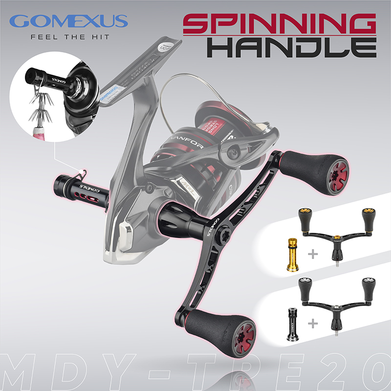 gomexus 98mm CNC 卷線器手柄適用於 Shimano STRADIC STELLA da