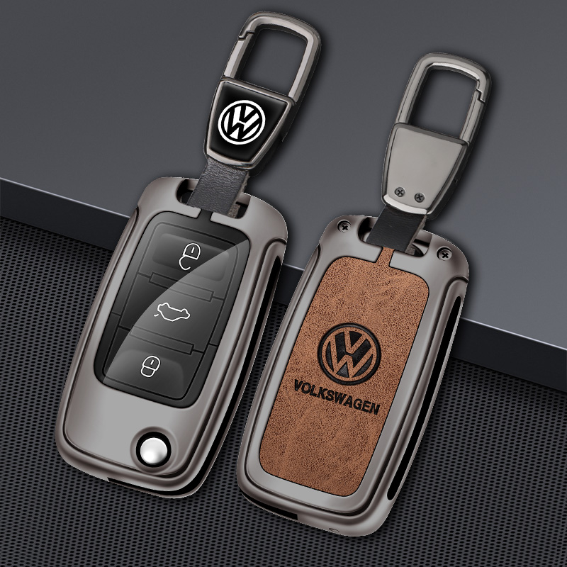 [現貨]福斯Volkswagen車鑰匙套適用VW Polo PASSAT TIGUAN TOURAN TOUAREG