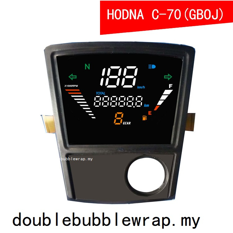HONDA 適用於本田 GBO-J C70(GBOJ) 數字儀表車速表儀表數字總成儀表