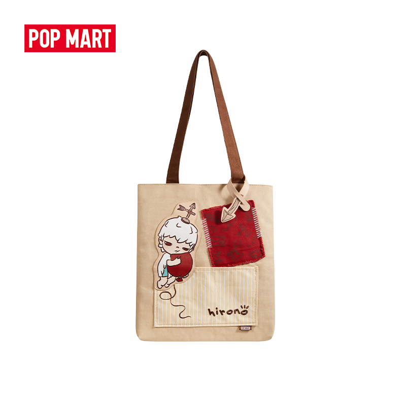 POPMART泡泡瑪特 HIRONO默劇系列 - 帆布斜背包道具玩具創意禮物盲盒