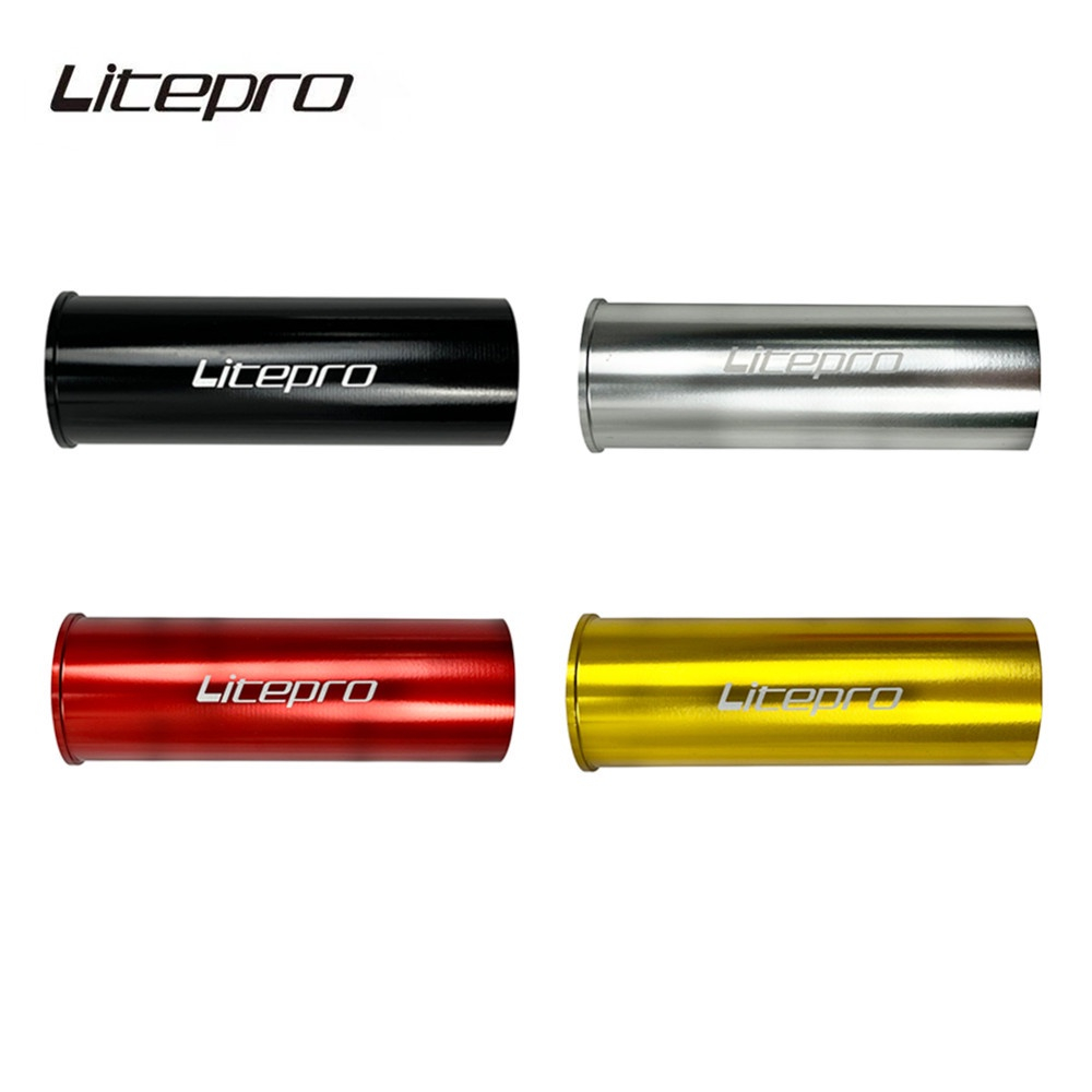 Litepro 折疊自行車鋁合金座管保護套墊片襯套 33.9 毫米座桿保護套