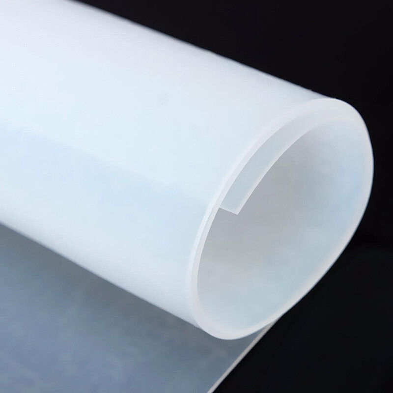 工業矽膠墊加厚彈性矽膠片白色耐高溫軟矽橡膠片墊墊片100~1200mm長各種尺寸