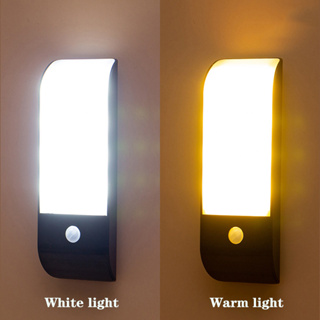 LED人體感應櫥櫃燈衣櫃小夜燈樓梯壁燈