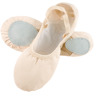芭蕾舞鞋兒童舞蹈練習鞋軟底免繫帶跳舞鞋