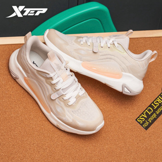 【特步 xtep】流風系列 | 外包TPU支撐+38°軟Q舒適中底 網面透氣休閒鞋 路跑鞋跑步鞋 跑鞋 運動鞋女