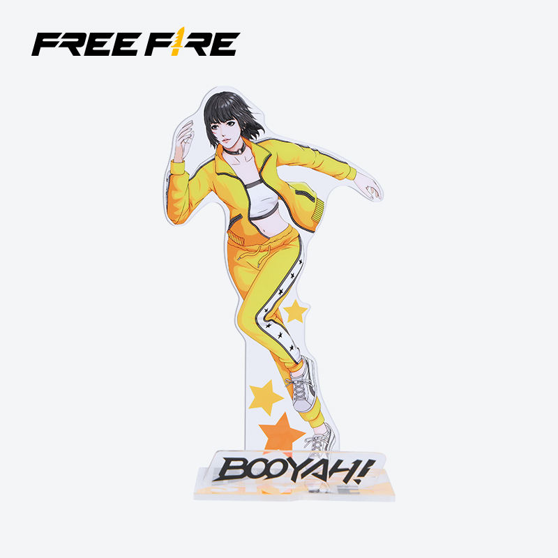 Free Fire 馬克西姆 凱莉 壓克力 立牌 桌上手機架 造型手機架 裝飾