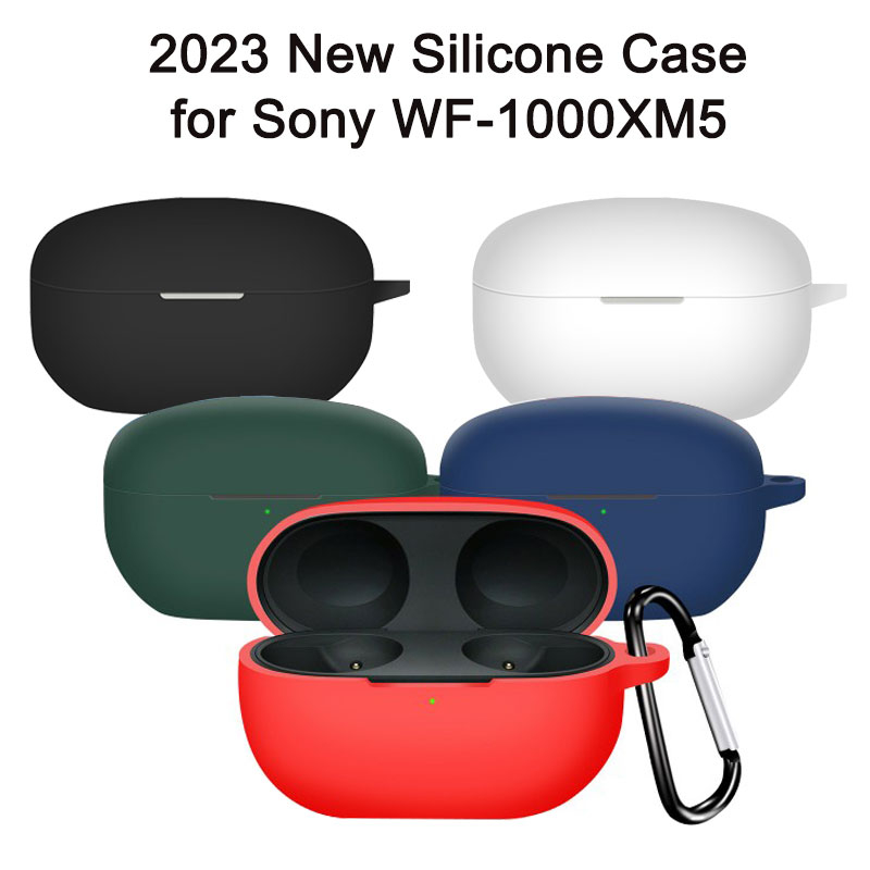 索尼 Sony WF-1000XM5 耳機套保護套充電盒矽膠保護套 ​Sony WF 1000 XM5 矽膠外殼