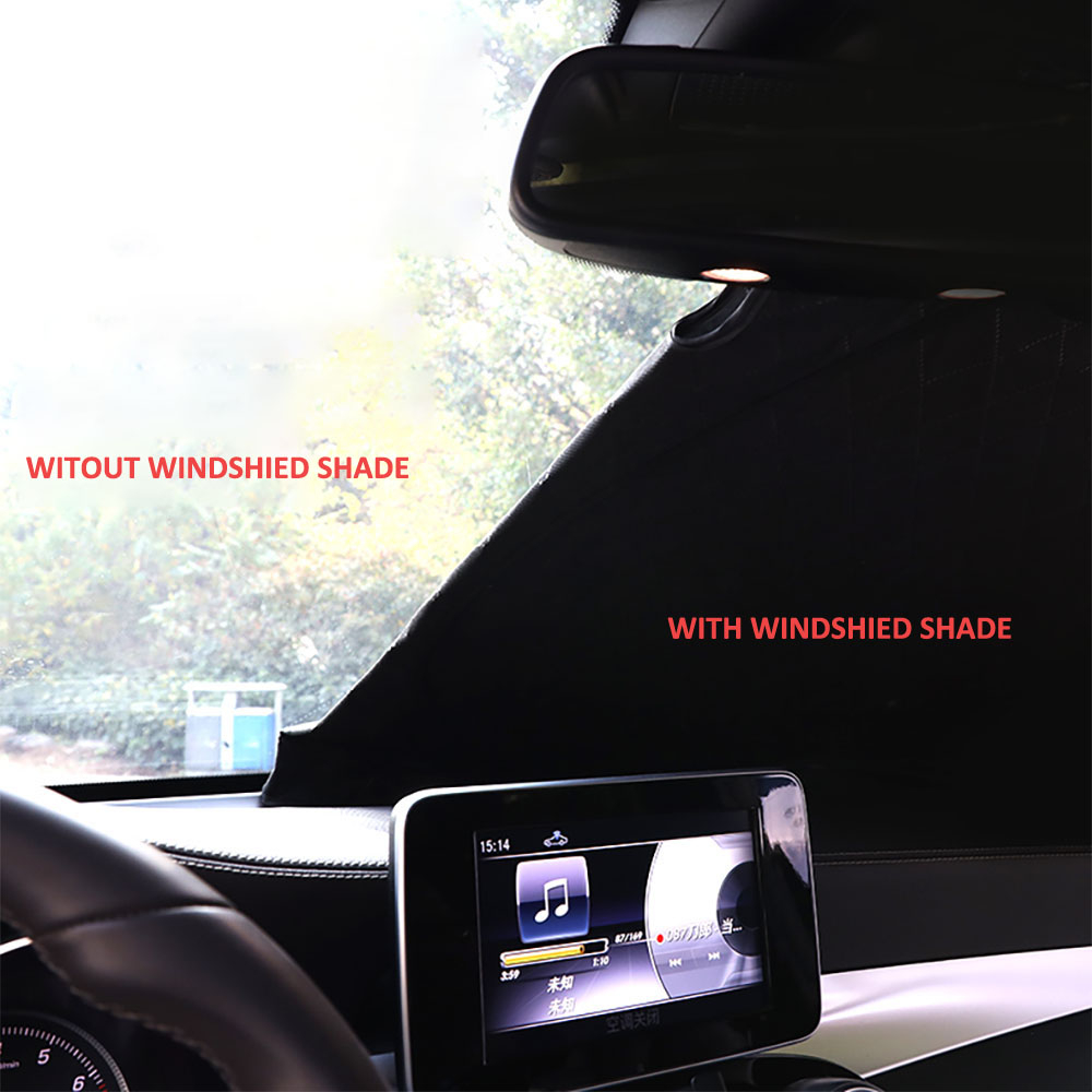 HONDA 汽車前擋風玻璃遮陽罩本田 Hrv 汽車定制車窗定制前遮陽配件價格直接製造商