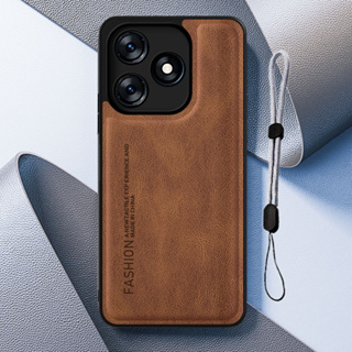 適用於 Tecno Spark 10 NFC 時尚商務皮套帶可調節手機掛繩