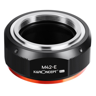 K&f Concept Lens Adapter Pro 適用於 M42 螺絲卡口鏡頭到索尼 E 相機 NEX-3 A7