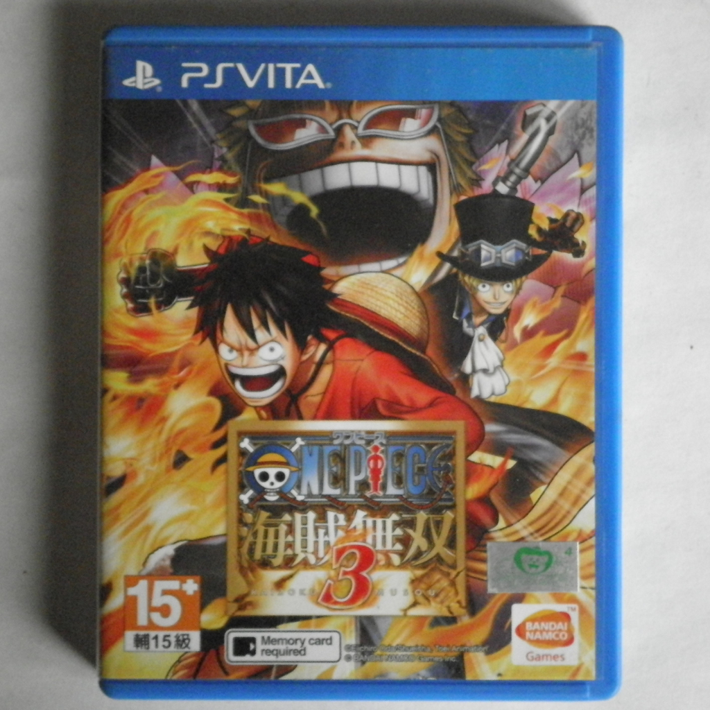 One Piece Pirate Warriors 3 海賊無雙3 PSvita遊戲 PSV遊戲