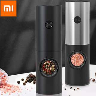 XIAOMI 2023小米米家電動自動磨胡椒和鹽研磨機帶led燈可調粗度生產