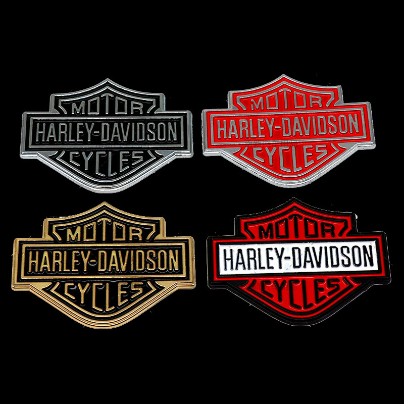 HARLEY DAVIDSON 1 X 三維金屬哈雷戴維森汽車標誌徽章貼紙貼花摩托車摩托車