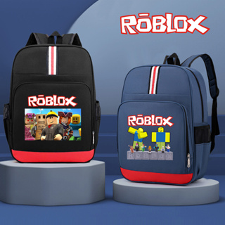 Roblox 學生書包大容量男孩背包高品質兒童背包卡通印花女孩書包禮物