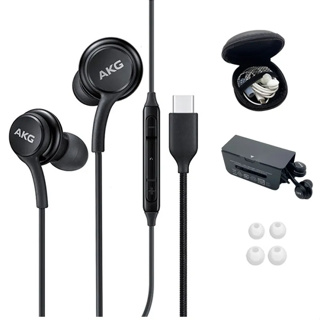 SAMSUNG 適用於三星 AKG Type USB C 耳機 EO IG955 入耳式麥克風耳機耳塞式有線耳機適用於