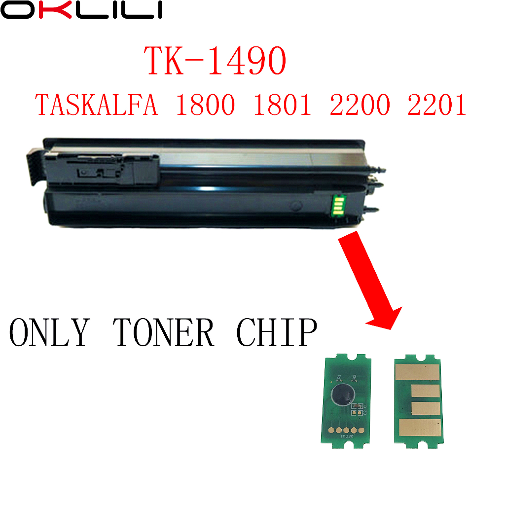 Tk4109 碳粉芯片 1800 1801 2200 2201 Tk4109 適用於京瓷塔爾法