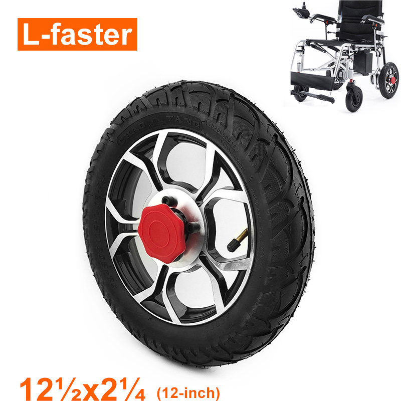 12 英寸車輪充氣輪胎內胎帶離合器系統 17 毫米軸孔直徑用於電動輪椅自行車踏板車