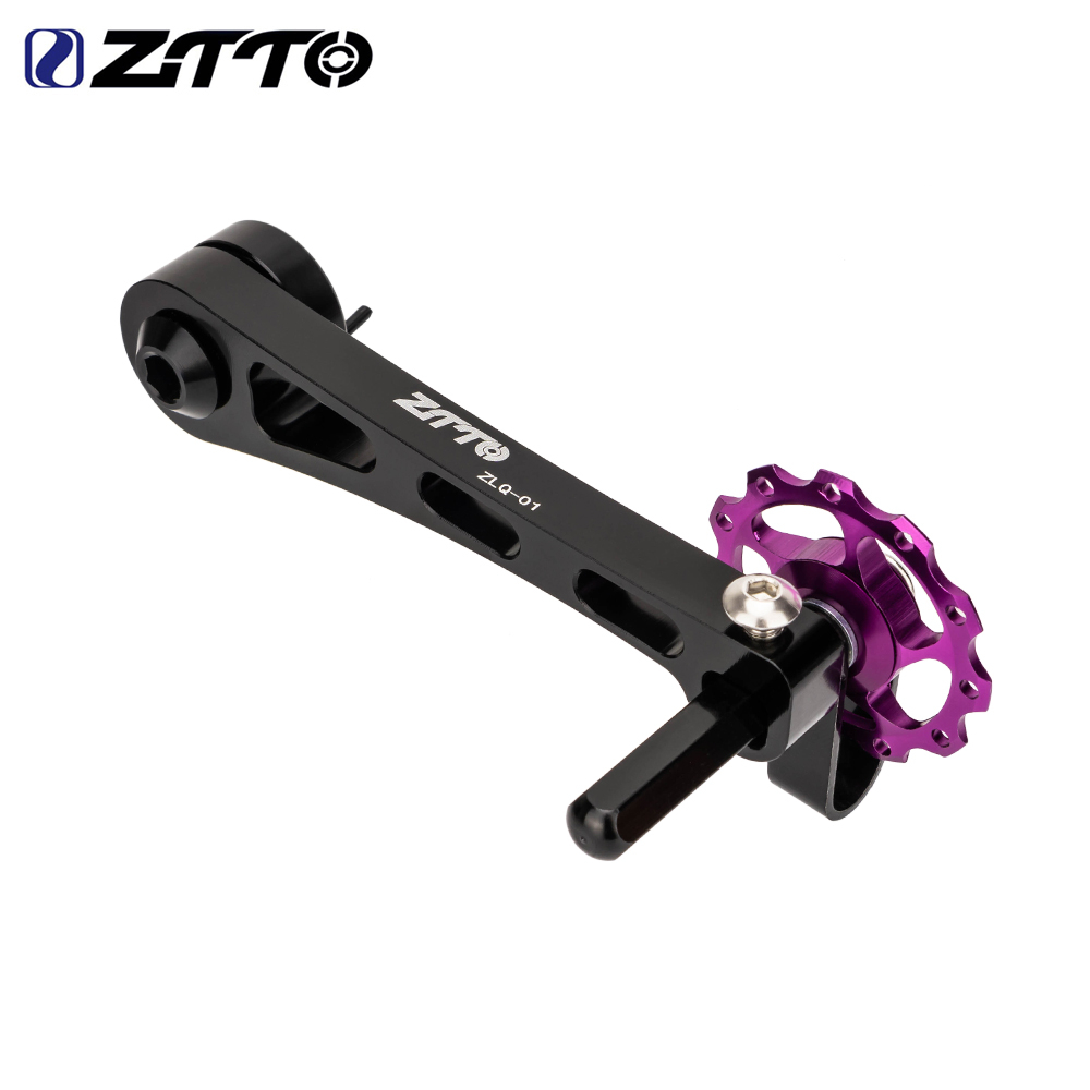 Ztto MTB 自行車鏈條張緊器 Zlq-01 單速撥鏈器自行車, 用於吊架下拉架可調式自行車滑輪騎手輪