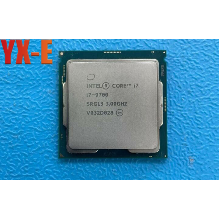 英特爾 第 9 代 Intel Core i7-9700 LGA 1151 CPU 處理器 i7 9700 3.0GHz