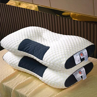 3D立體按摩枕助睡眠護頸枕頭