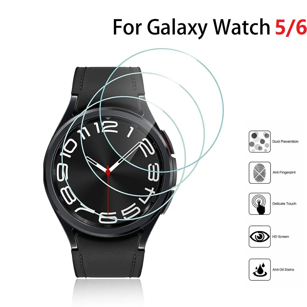 SAMSUNG 2.5d 鋼化玻璃屏幕保護膜適用於三星 Galaxy watch 5 40mm 44mm watch5