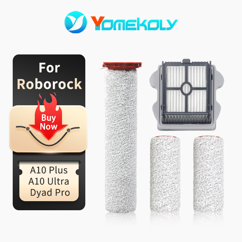 適用於 Roborock A10 Plus A10 Ultra Dyad Pro 吸塵器滾刷過濾器吸塵器配件