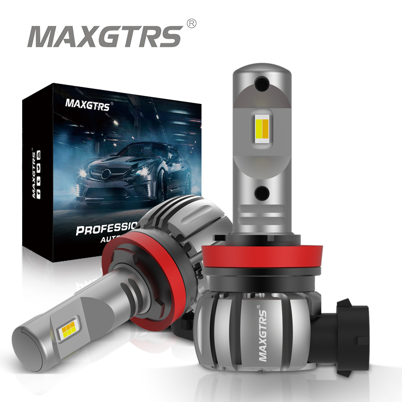Maxgtrs 2X H11 H3 LED 霧燈燈泡 H8 H9 H16 JP 9005 9006 HB3 HB4 PS
