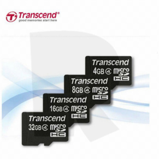 Transcend MicroSD SD 卡 Class 10 存儲卡容量 1GB 2GB 4GB 8GB 16GB 3